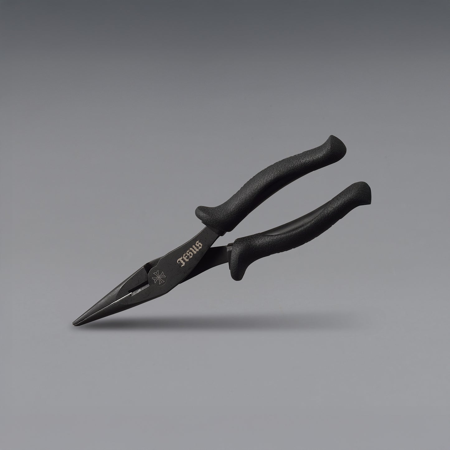 OSK 7 Inch Serrated Jaw Long Nose Pliers