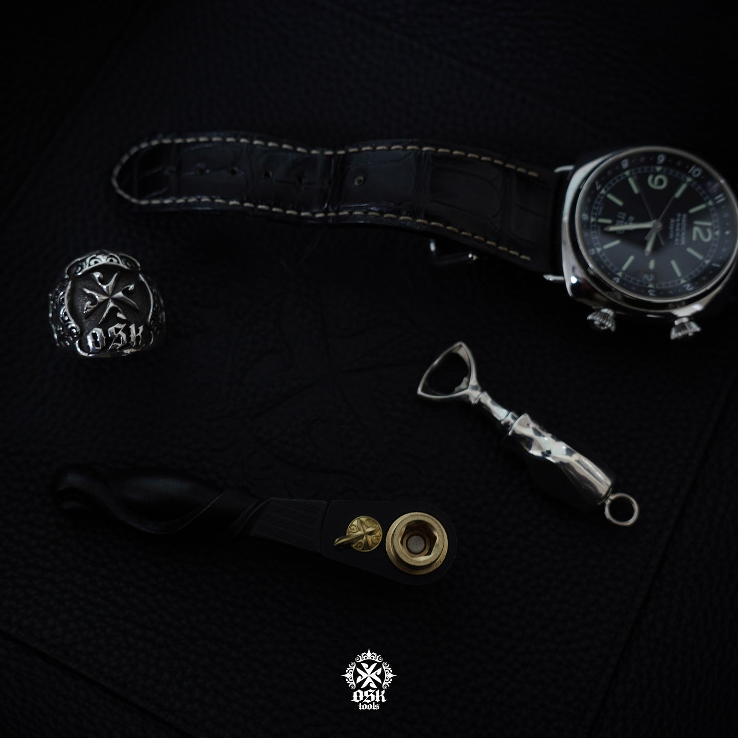 925 Sterling Silver Bottle Opener Pendant