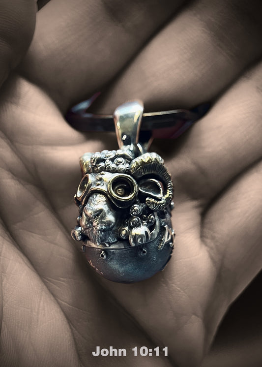 OSK Guardian Sheep Keychain