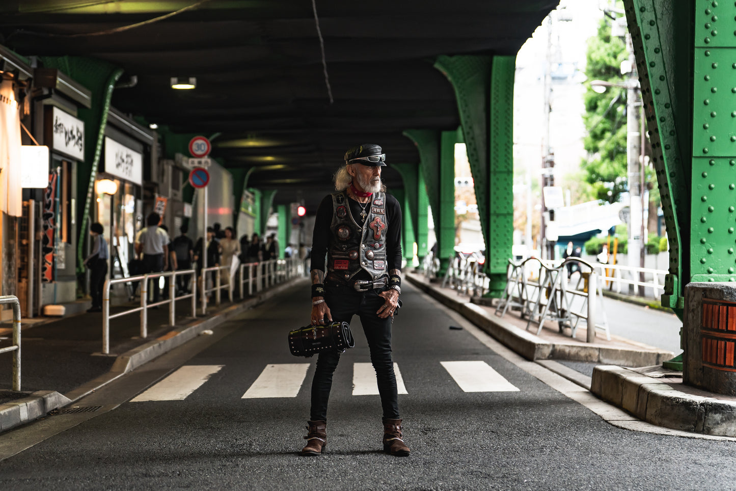 Arthur Hollands X OSK Leather Tool Bag