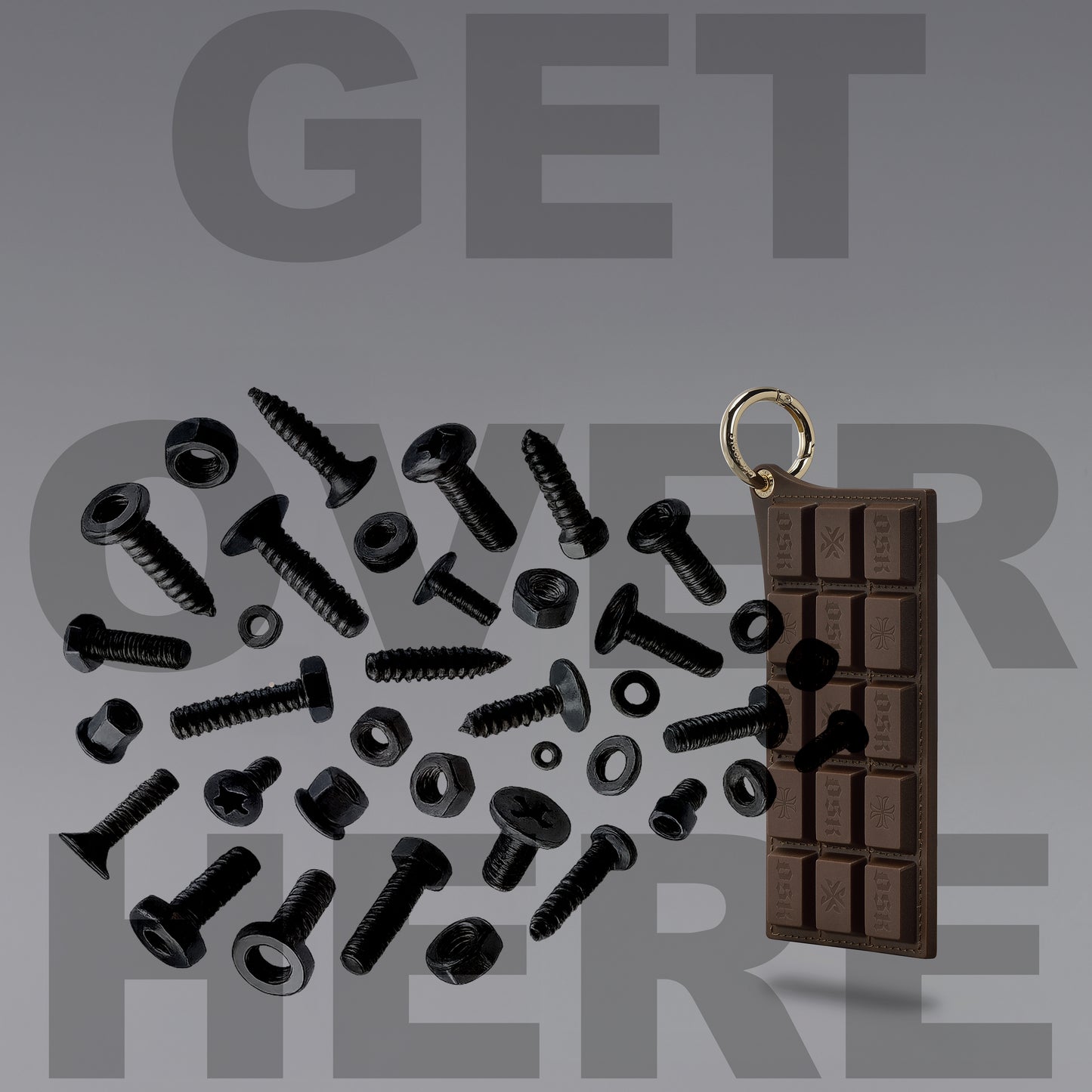 OSK MAGNETIC CHOCOLATE KEYRING