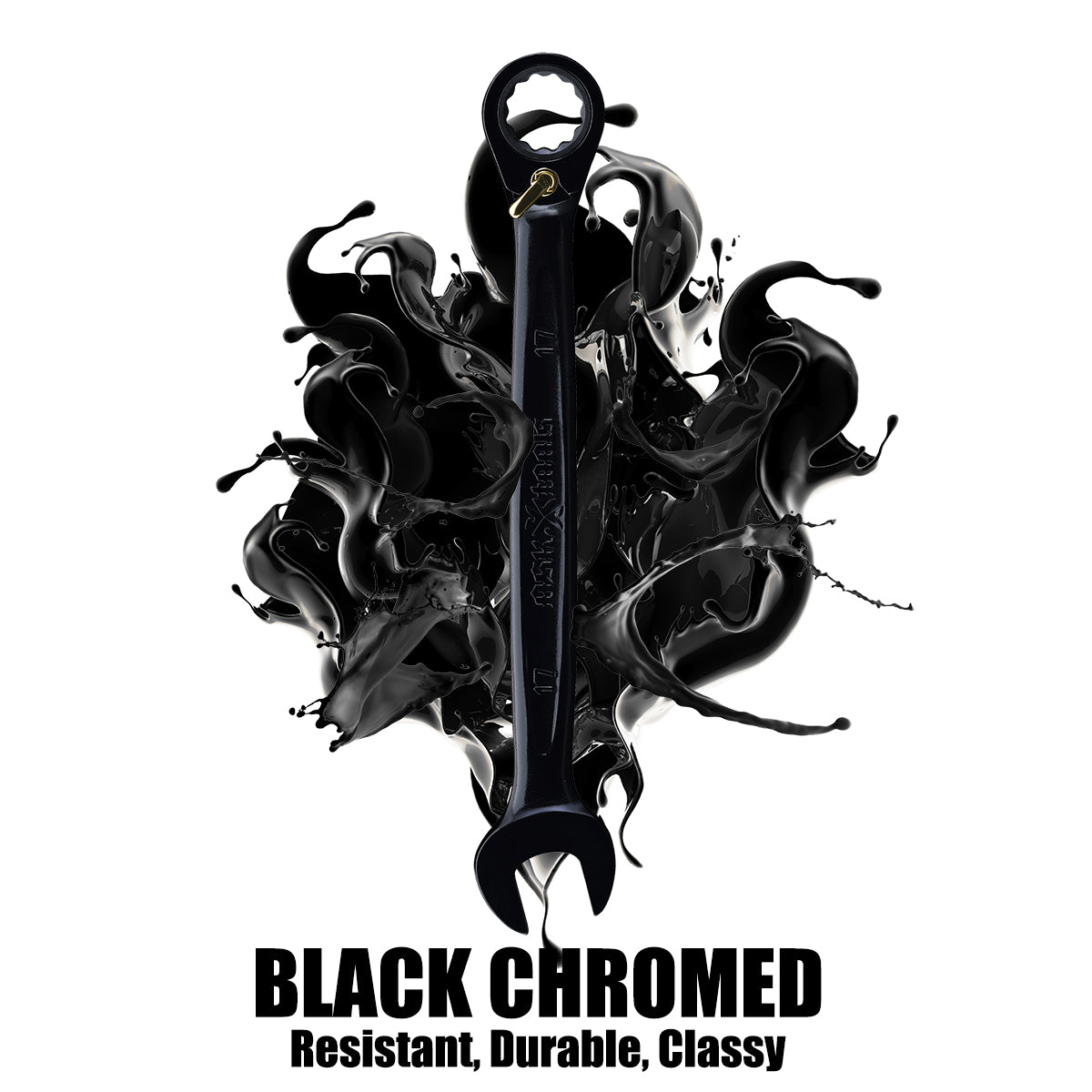 Metric Reversible Ratcheting Wrench V1 5 Pieces Set