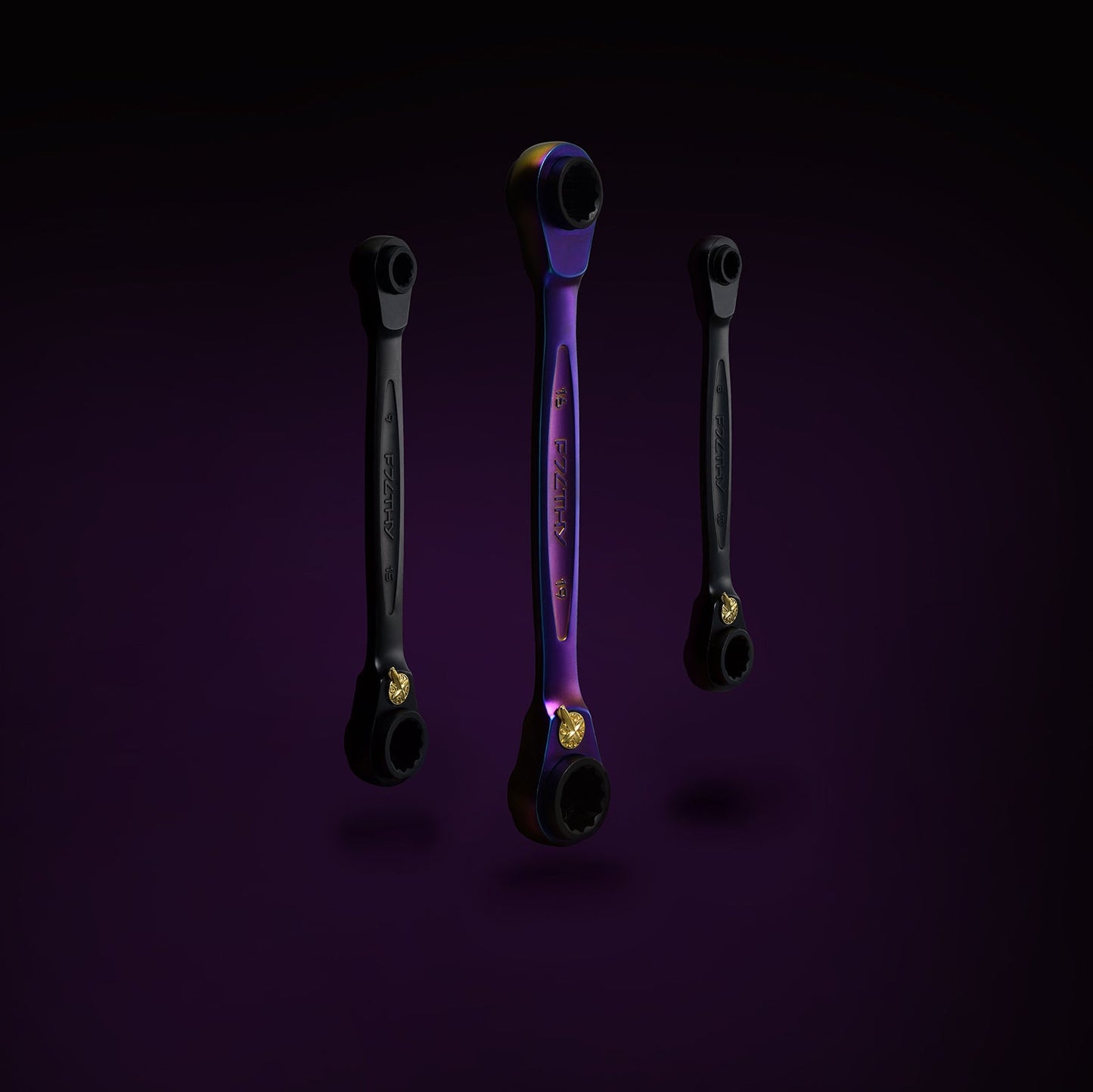 OSK X F7LTHY 4 IN 1 Gear Wrench Set