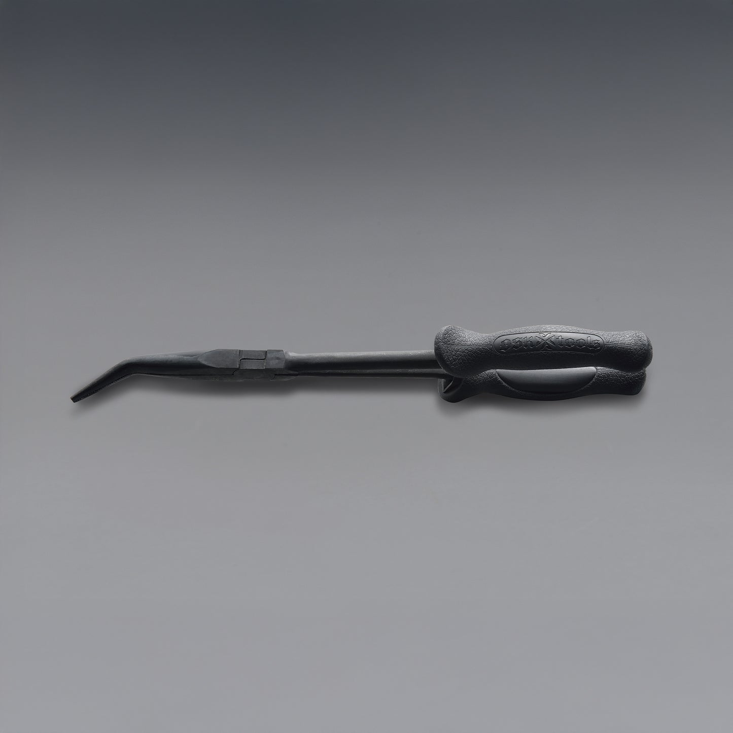 OSK 11 Inch 70-Degree Bent Serrated Jaw Long Nose Pliers