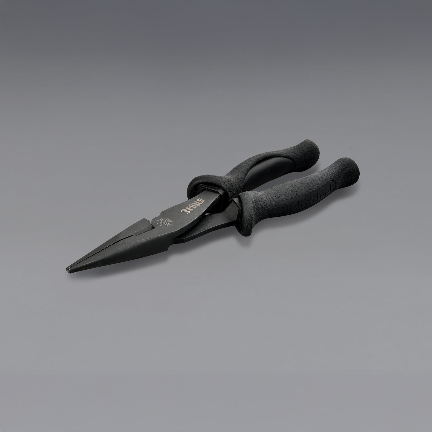 OSK 7 Inch Serrated Jaw Long Nose Pliers