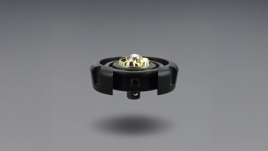 OSK Swivel Palm Ratchet — Black Chrome / Quick Release 1/4 Drive