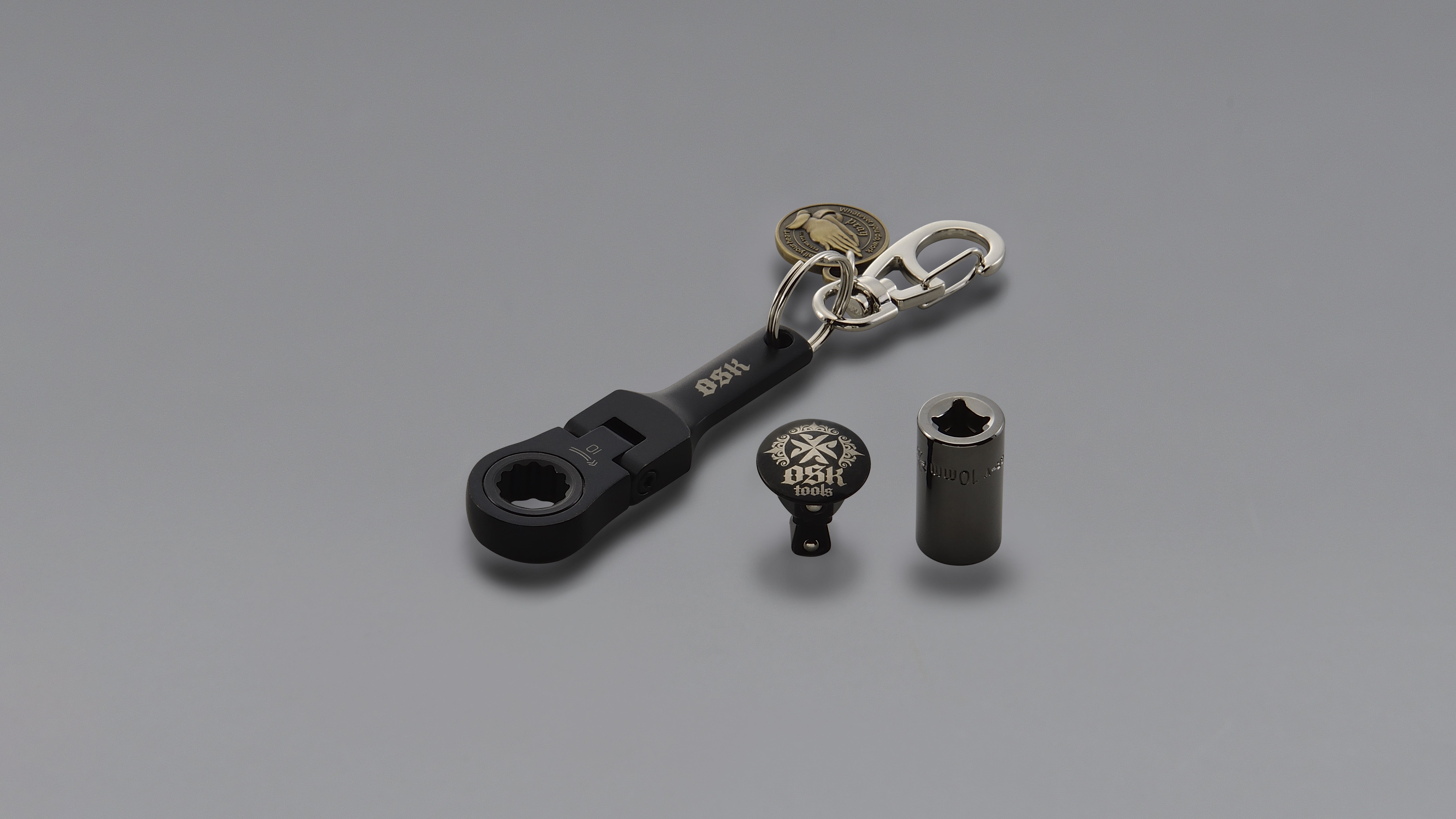 OSK 10mm Flex Ratcheting Wrench Keychain (3pcs set) – OSK Tools Inc.