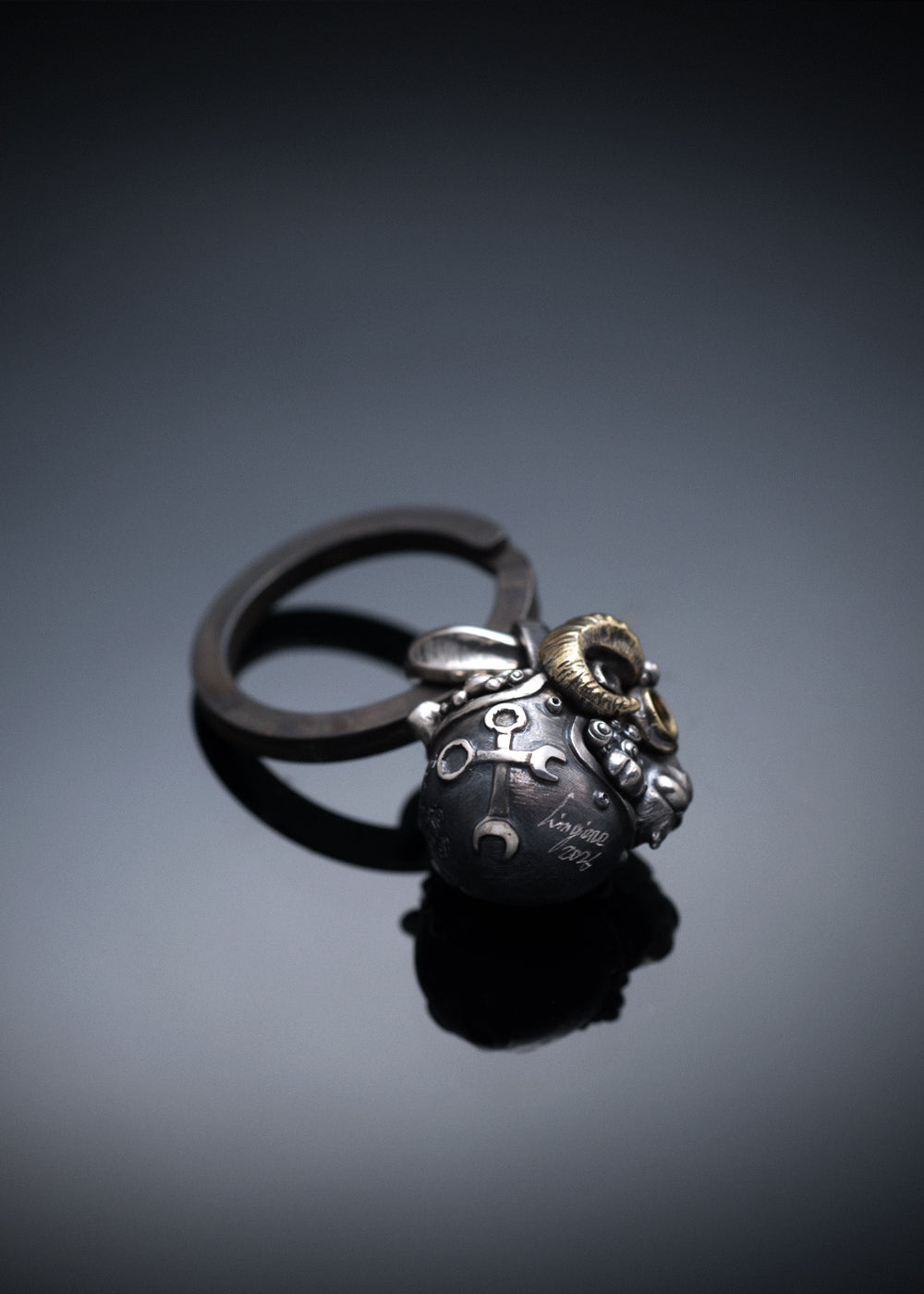 OSK Guardian Sheep Keychain