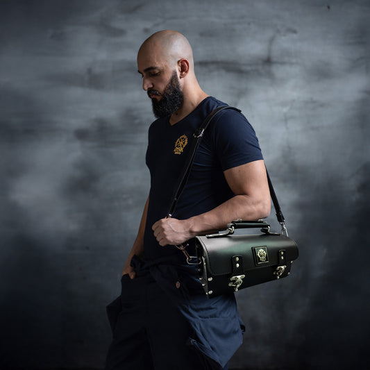 Shoulder Leather Tool Bag