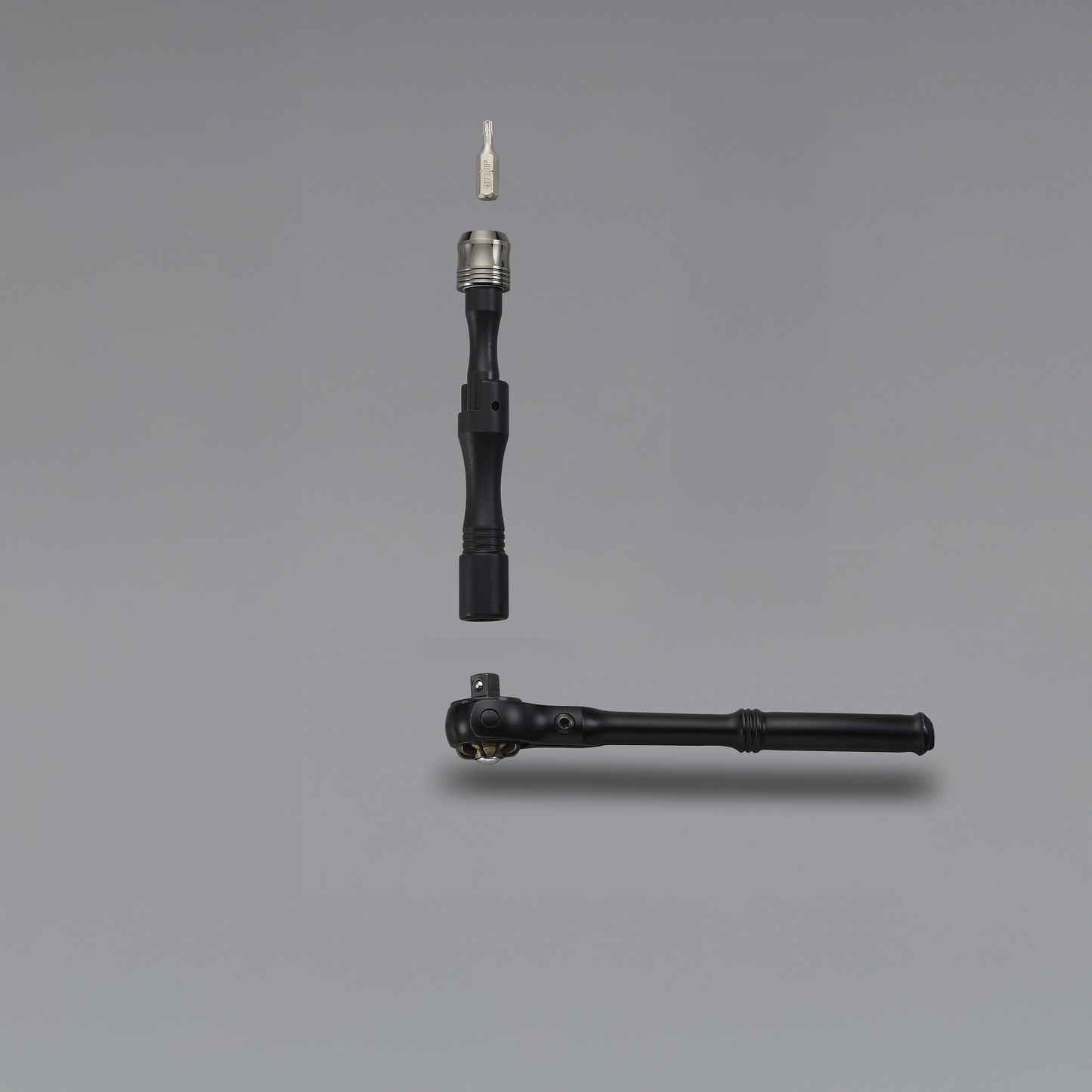 OSK Tools Multi L-Shaped Bit Handle — Black Chrome Edition