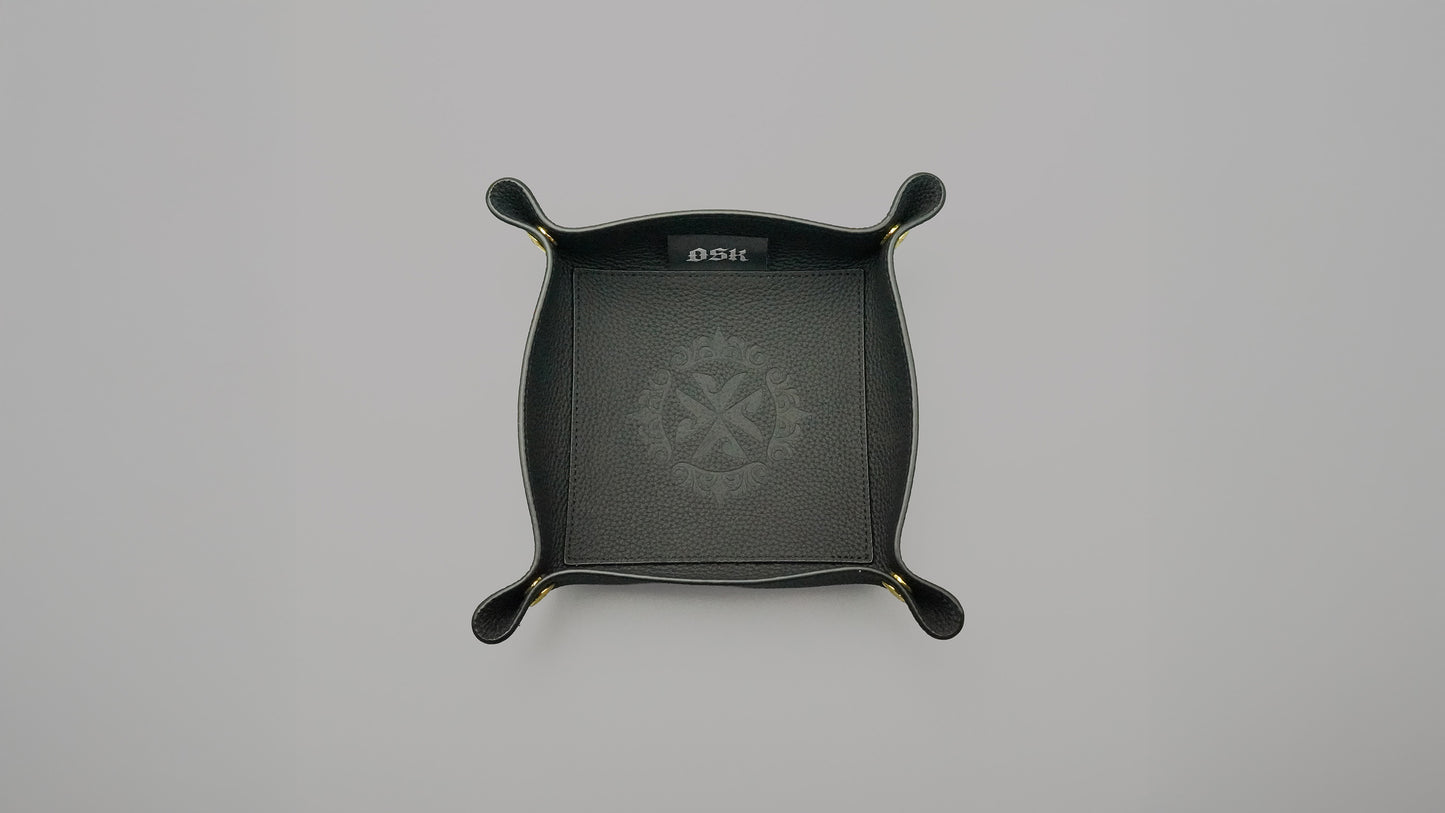 OSK Premium Leather Coin Tray
