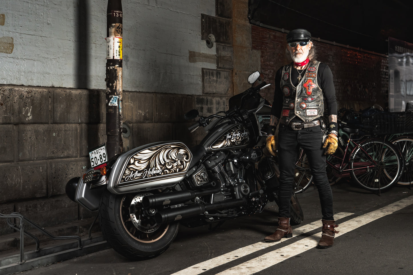 Arthur Hollands X OSK Leather Tool Bag