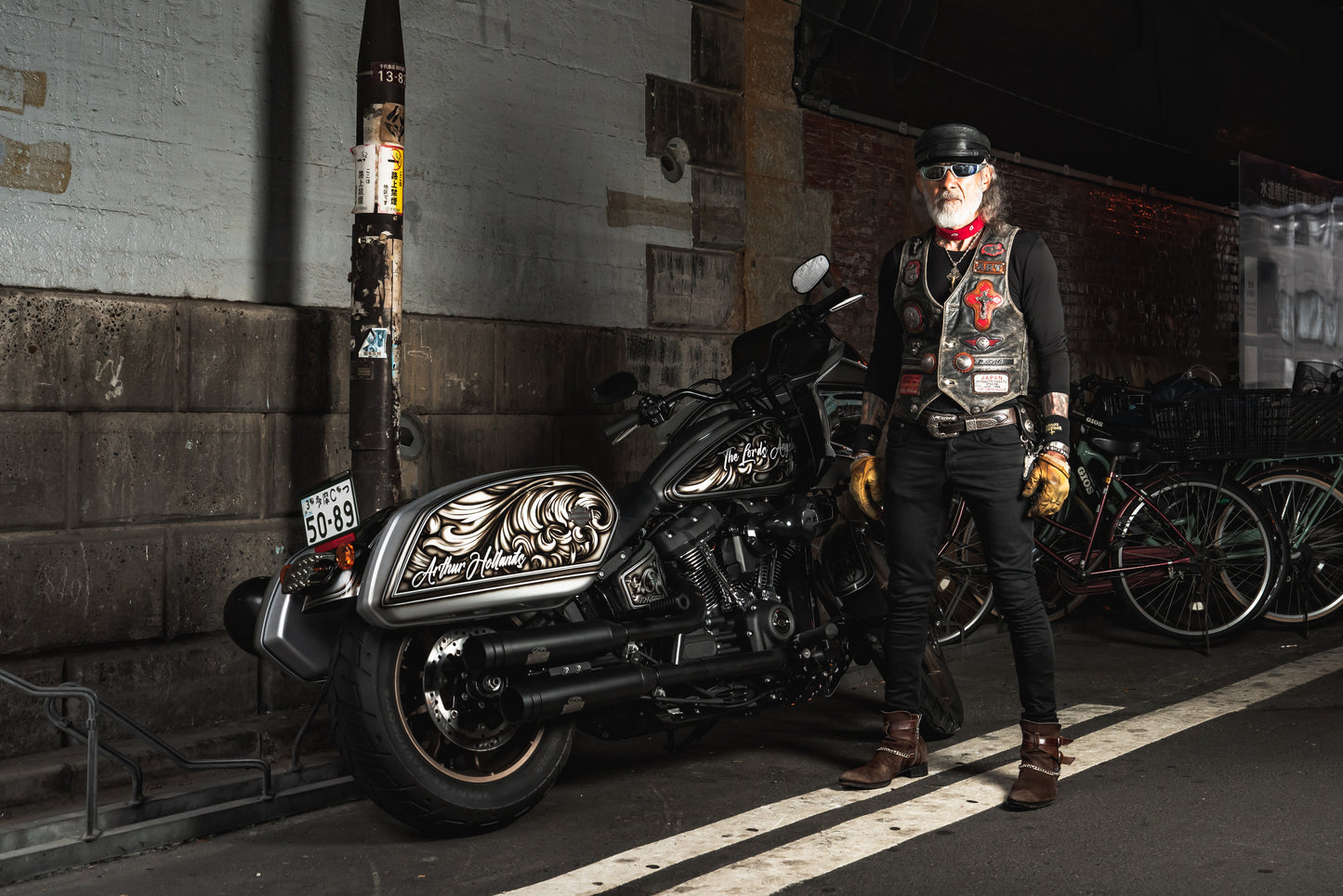 Arthur Hollands X OSK Leather Tool Bag