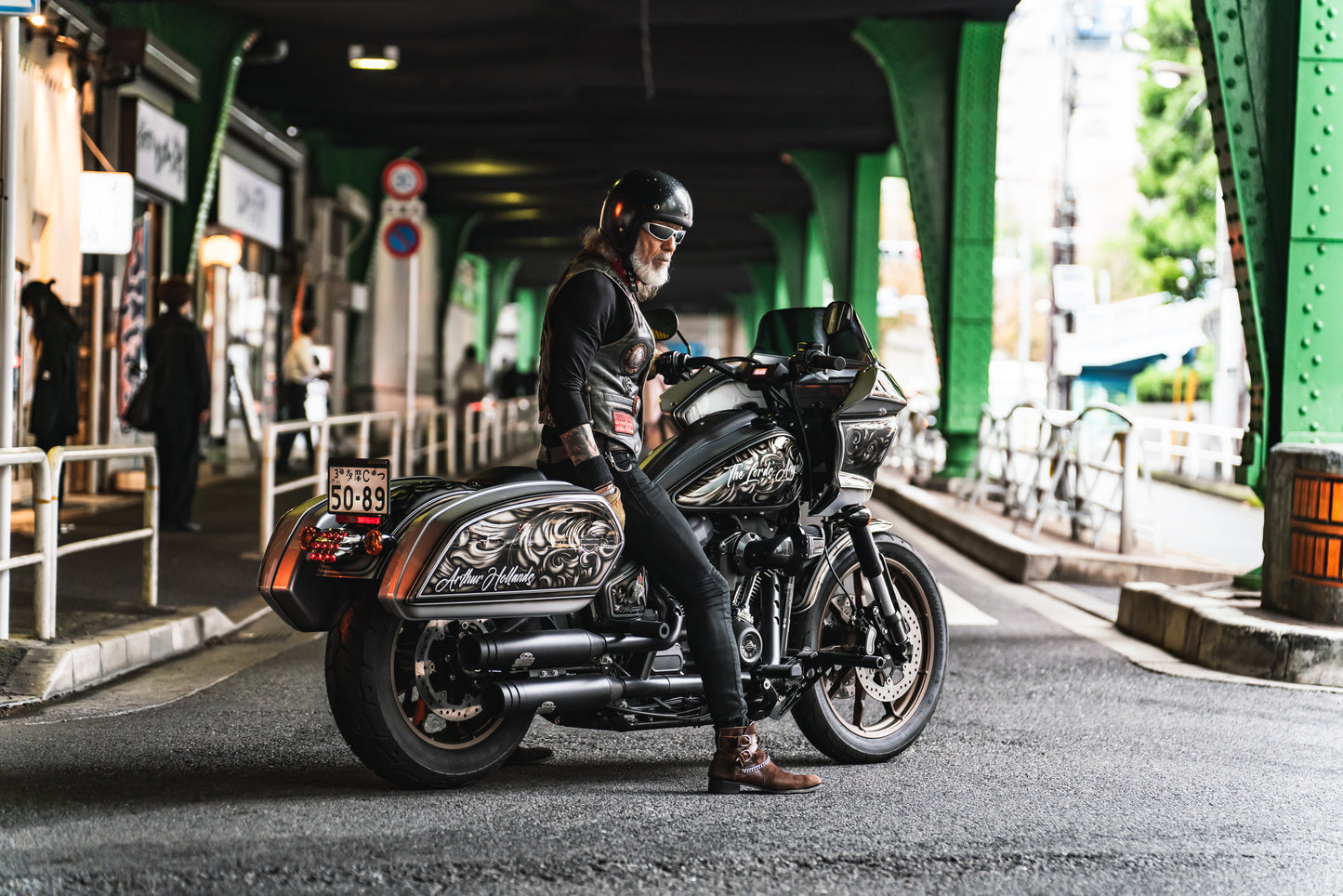 Arthur Hollands X OSK Leather Tool Bag