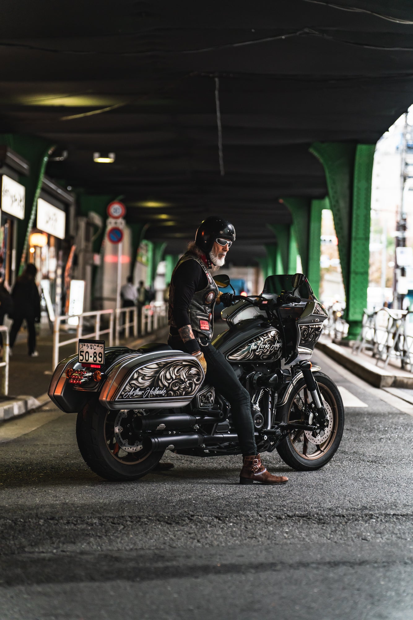 Arthur Hollands X OSK Leather Tool Bag