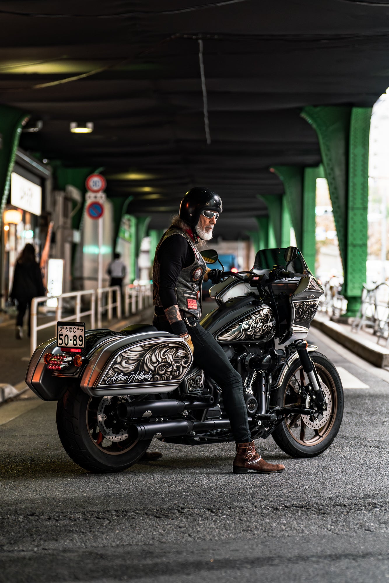 Arthur Hollands X OSK Leather Tool Bag