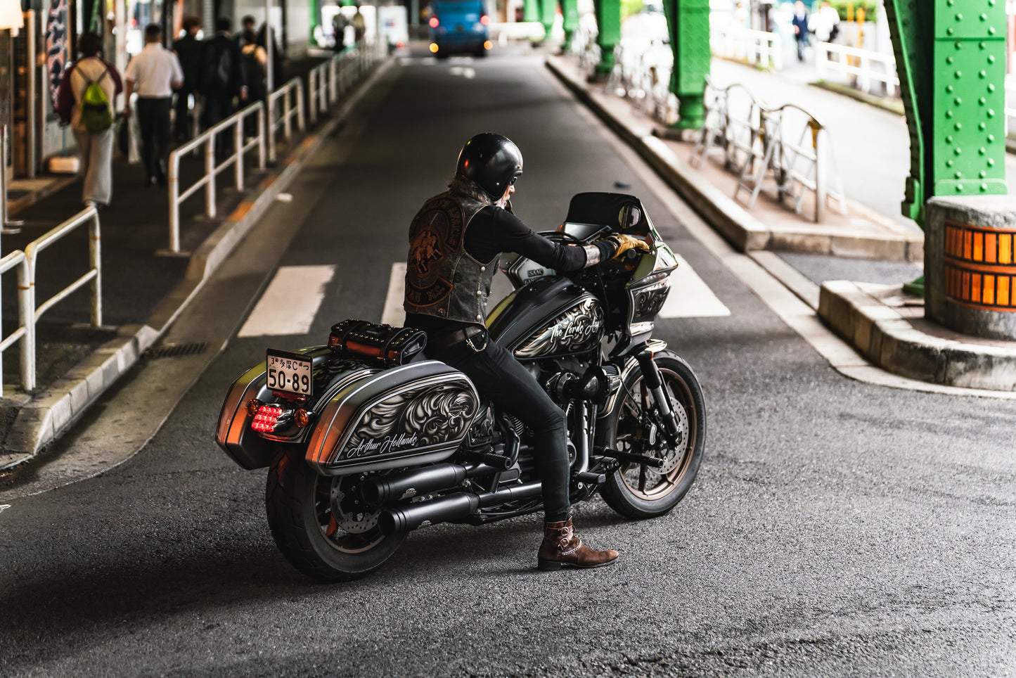 Arthur Hollands X OSK Leather Tool Bag