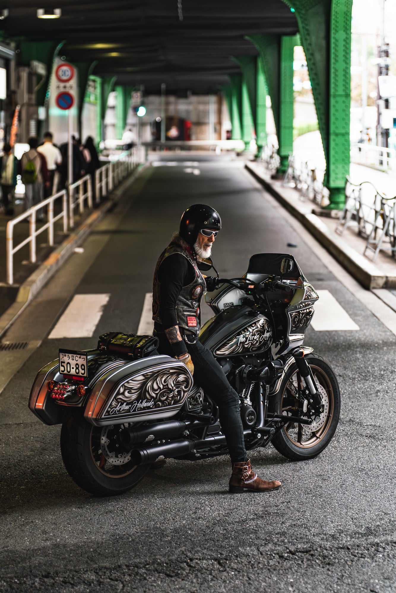 Arthur Hollands X OSK Leather Tool Bag