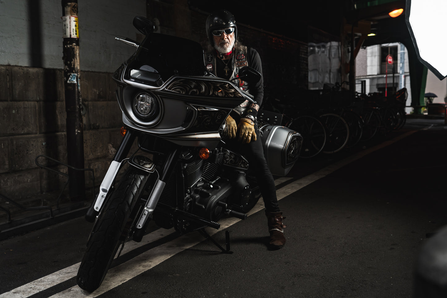 Arthur Hollands X OSK Leather Tool Bag