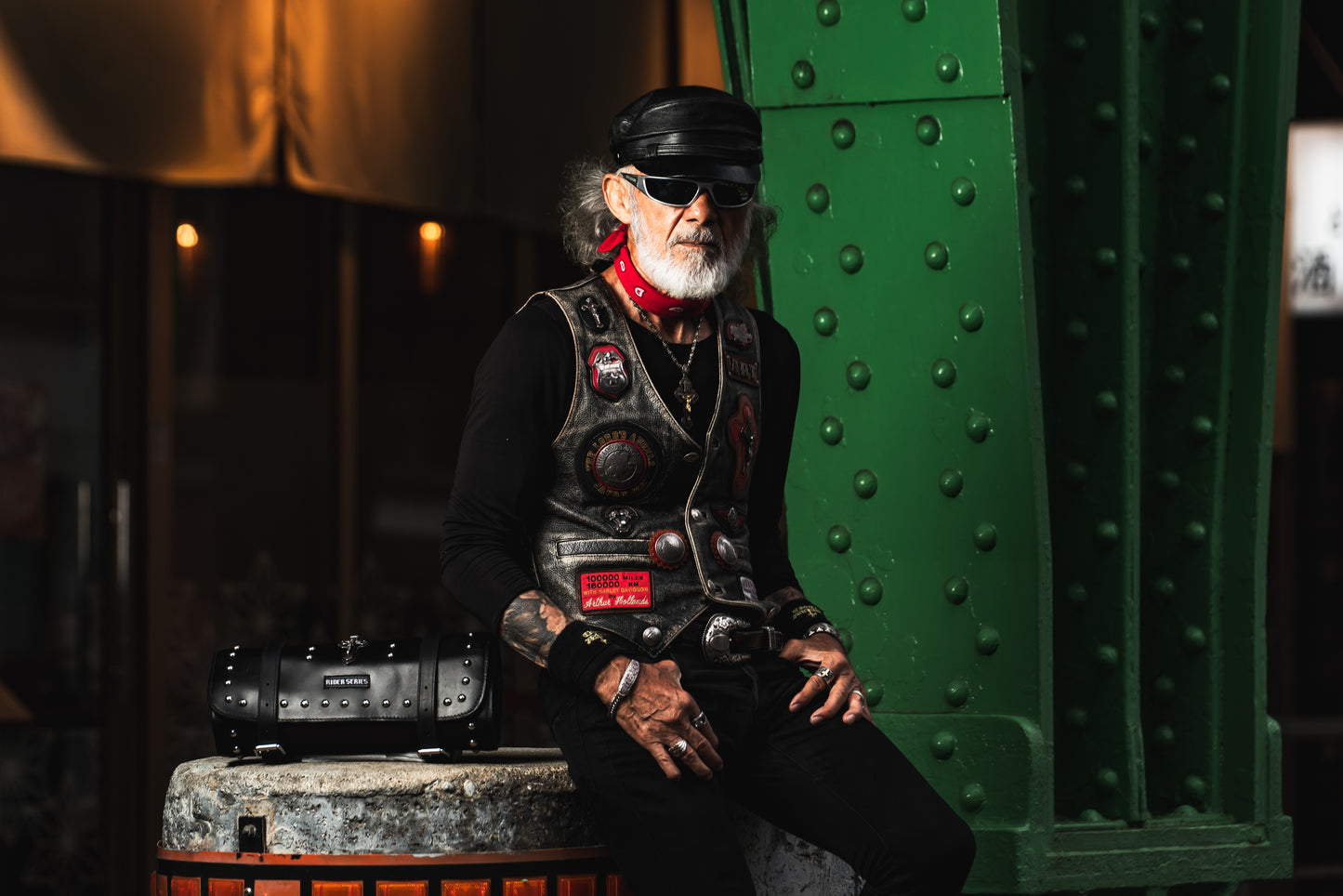 Arthur Hollands X OSK Leather Tool Bag