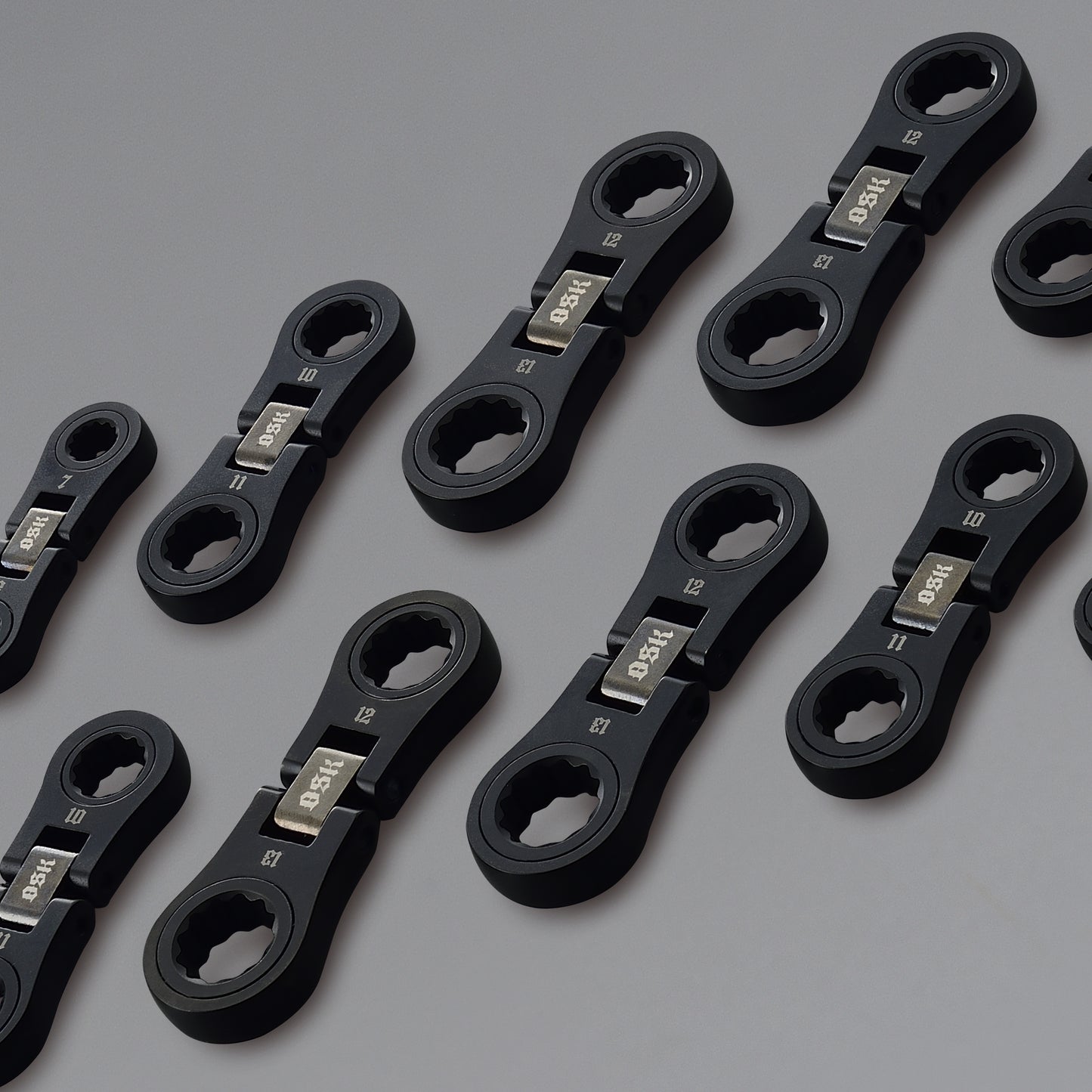 OSK FLEX PALM RATCHET – Metric Double-End Set