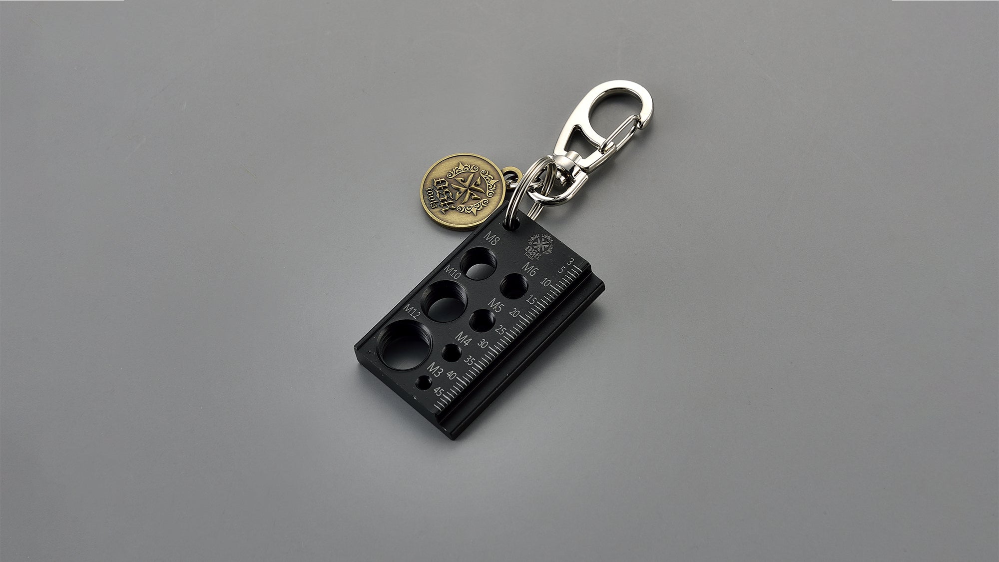 Simple Fastener Gauge Metric Keychain – OSK Tools Inc.