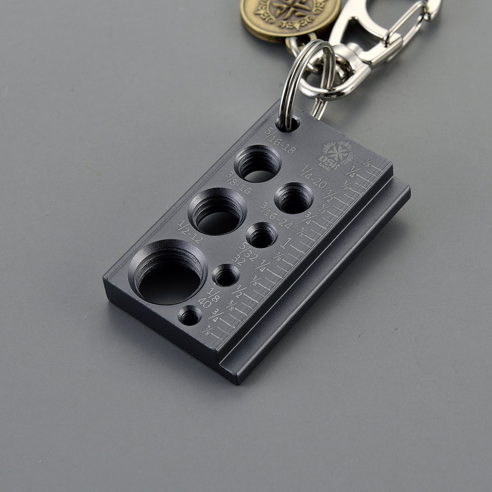 Simple Fastener Gauge SAE Key Chain – OSK Tools Inc.