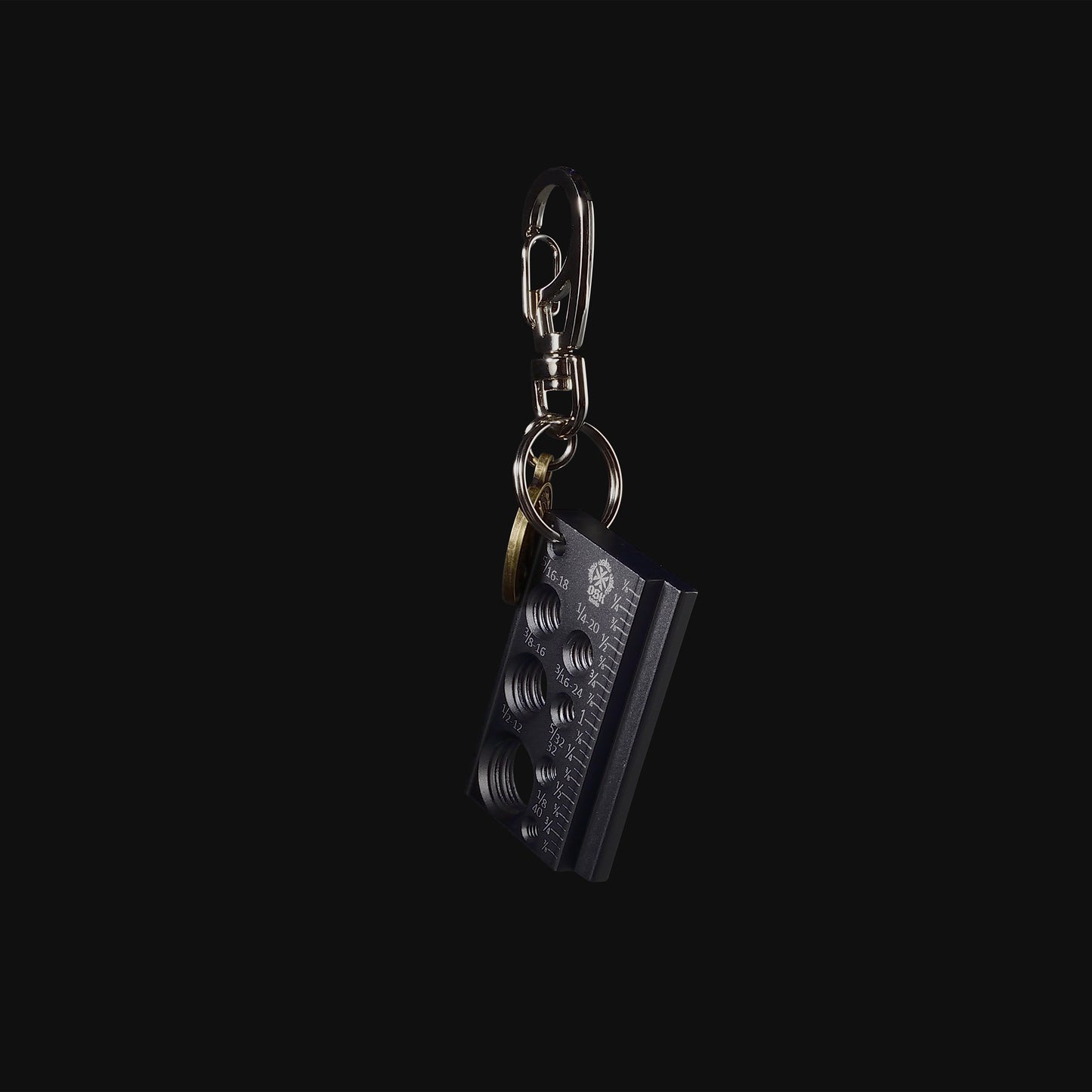 Simple Fastener Gauge SAE Key Chain