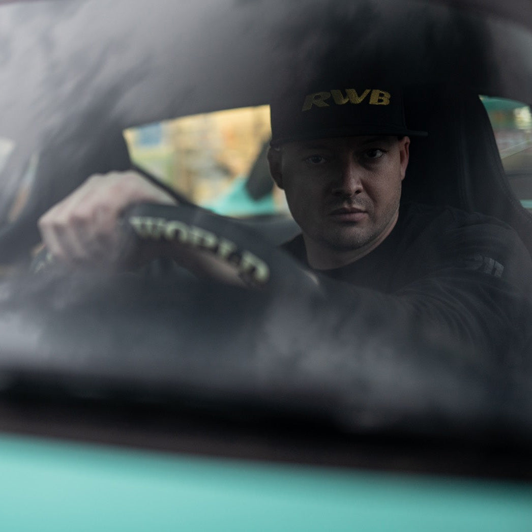 RWB X OSK Golden Snapback Flat Cap